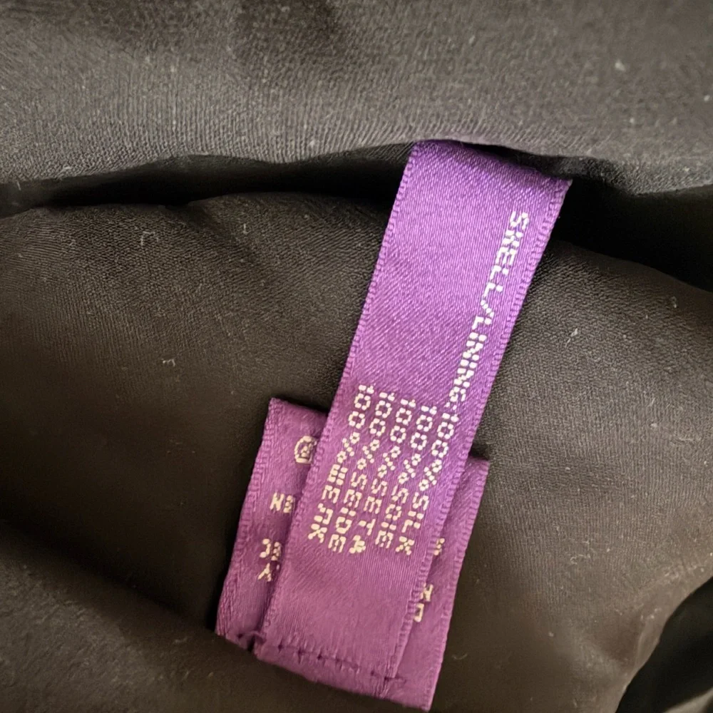 Ralph Lauren Black Flowing Maxi Skirt - Picture 5 of 7